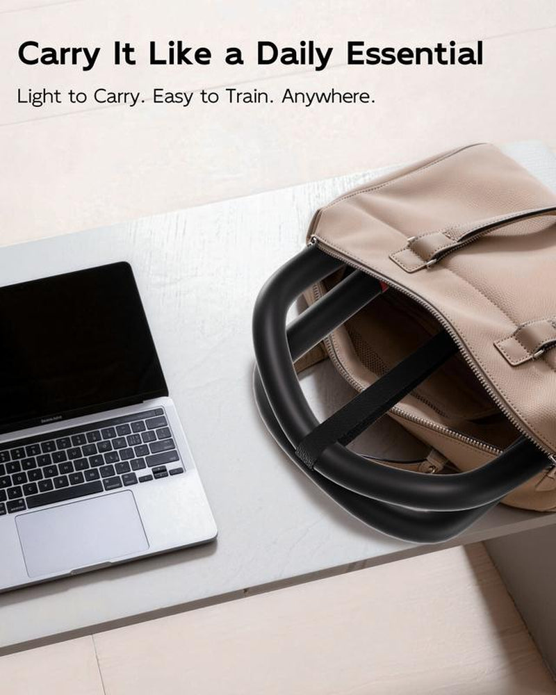 HOPHORSE Ab Machine, Core & Sit up Exercise Equipment for Home Gym, Ab Workout Equipment for Stomach Workout, Resistance Bands, 4 Resistance Levels, Adjustable, Automatic Rebound, Ab Trainer Machine