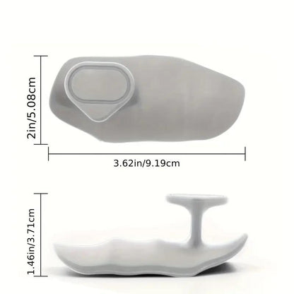 Manueklear2Pcs Anti-Slip Fitness Grip Pads - Silicone Non-Slip Palm Protectors, Ergonomic Design for Comfortable Holding, Suitable for Various Workouts like Deadlifts, Barbell, Dumbbells, Weightlifting, and More, Best for Christmas