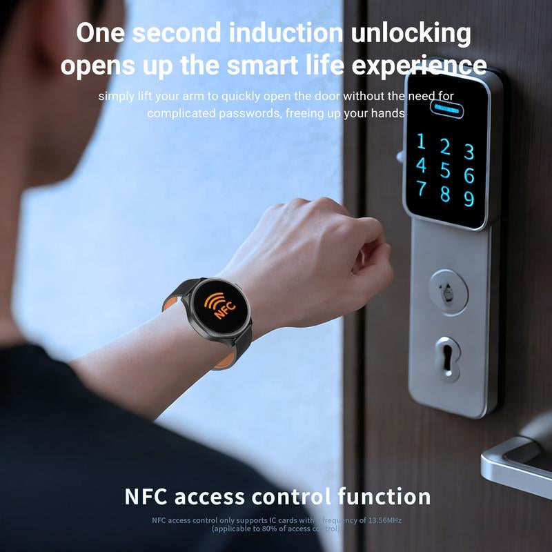 W&O 4G SIM Card Android Smart Watch, 1.73'' AMOLED Large Screen 3GB+32GB Smartwatch for Men Women with Rotating Camera Wifi GPS, 800Mah Fitness Activity Tracker Watch